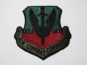 Authentic US Air Force Combat Command insignia patch badge uniform military - Imagen 1 de 2
