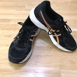 Asics gel contend 4 womens shoes sneaker size 9 black athletic running T765N - Picture 1 of 22