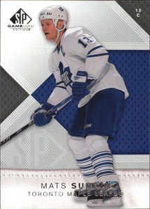 2007-08 SP Game Used #8 Mats Sundin
