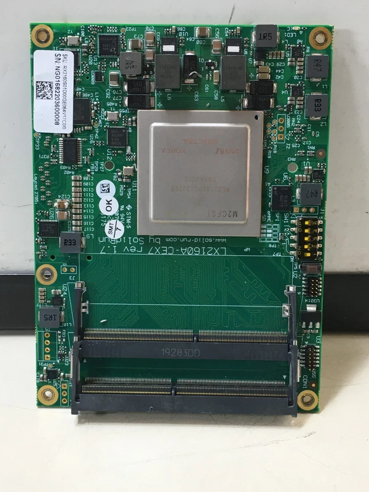 SOLIDRUN NXP LAYERSCAPE CEx7 LX2160A WITH PLX2160PC72029B ON98Z PROCESSOR NO RAM - Image 1 of 4