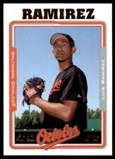 2005 Topps Luis Ramirez Baseball Cards #299