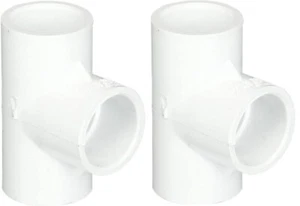 (Cantidad de 2) NUEVO GENOVA 31407 3/4" PVC SCH. 40 camisetas sanitarias de pvc - Imagen 1 de 4