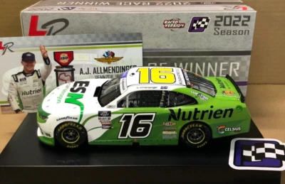 A J Allmendinger #16 Esn / Nutrien Soluzioni Indy Strada Pista Win 2022 Camaro - Immagine 1 di 4