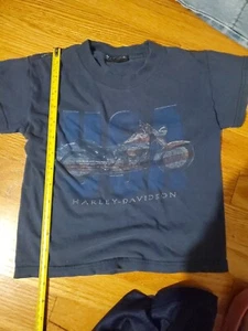Harley Davidson Tshirt Kleinkind dunkelblau  - Bild 1 von 3