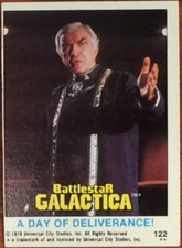 1978 Topps Battlestar Galactica™ Card No. 122 "A Day of Deliverance!"