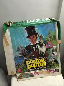 1967 The Amazing Adventures Of Doctor Dolittle 3-D Board Game Incomplete - Picture 1 of 11