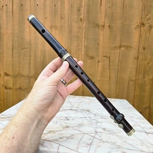 Antique Flute or Fife Crown Mark J.W.S.L Joseph Wallis & Sons - Military Band - Picture 1 of 12