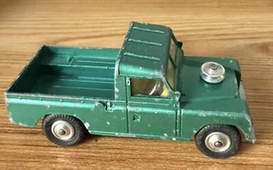 60s Corgi Toys Land Rover Pickup 109 WB Metallic Green Truck 3.5” Length Safari - Picture 1 of 7
