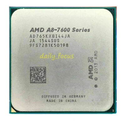 AMD A8-7650K AD765KXBI44JA 3.3GHz 4CORE 4MB Socket FM2+ 95W CPU Processor - Image 1 of 3