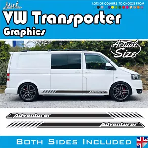 LWB VW Volkswagen Transporter Motorhome Camper Decals Stickers Van Graphics 369 - Picture 1 of 5