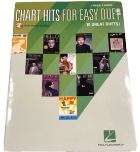 CHART HITS FOR EASY DUET: NATIONAL FEDERATION OF MUSIC By Hal Leonard Corp. - Picture 1 of 4