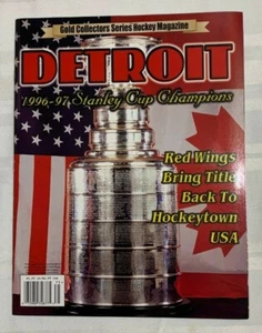 Hockey Magazine Gold Collectors Series - Detroit 96'-97' Stanley Cup Champions! - Picture 1 of 6