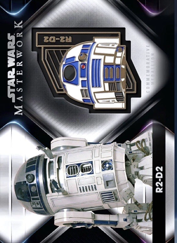[DIGITAL CARD] Topps Star Wars - R2-D2 2 - Masterwork 22 W2 White Medallions - Image 1 of 1