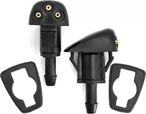 Car Windshield Washer Nozzles Replacement for Hyundai Accent Elantra Tucson Kia - Picture 1 of 8