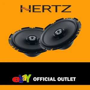 Hertz DCX 170.3 17cm 100W Slim Fit Cheap Replacement Coaxial Car Door Speakers - Picture 1 of 1
