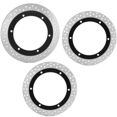 Disques de frein Avant & Arriere pr Honda Goldwing GL1500 SC22 E931 1990-2000 - Photo 1/4