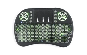 20pcs/lot dhl free I8 2.4GHz Backlit Wireless Mini Keyboard Air Mouse Remote  - Picture 1 of 7