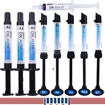 Dentex Dental Universal /Flowable Medium Flow Light Cure Composite Resin Refill