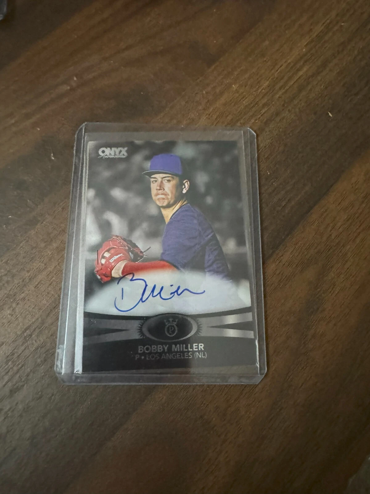 2023 Onyx Premium Bobby Miller Auto Silver Parallel 55/95