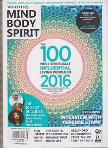 WATKINS MIND BODY SPIRIT MAGAZINE #45 SPRING 2016, Most Spiritually Influential. - Picture 1 of 1