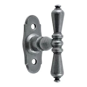 JCB antiker Fenstergriff Fensterolive Fensterbeschlag Biedermeier Eisen NEU - Foto 1 di 1
