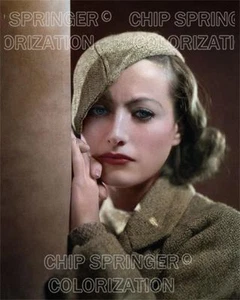JOAN CRAWFORD STARRING IN TODAY WE LIVE (#2) COLOR PHOTO BY CHIP SPRINGER - Picture 1 of 1