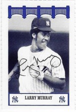 LARRY MURRAY 1992 THE WIZ YANKEES 70'S AUTOGRAPHED SIGNED NEW YORK YANKEES
