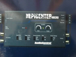 AUDIOCONTROL THE EPICENTER MICRO CAR DIGITAL BASS RESTORATION PROCESSOR W/REMOTE - Picture 1 of 8