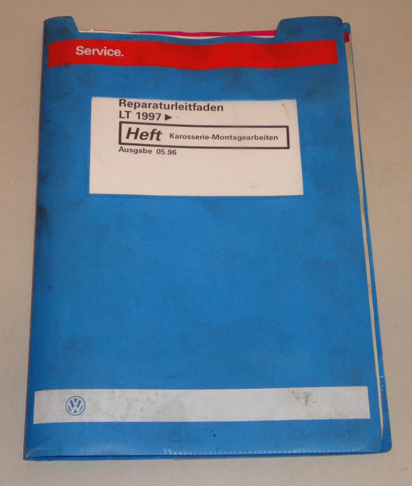 Manual de Taller VW Transporter Bus Lt Carrocería Trabajos Montaje Pie 05/1996 - Imagen 1 de 1