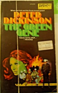 DAW PB The Green Gene Peter Dickinson Comedia Celtics Escoceses de Piel Verde Irlandesa - Imagen 1 de 2