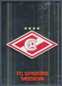 TOPPS CHAMPIONS LEAGUE-2017-18- #269-INSIGNIA DEL EQUIPO SPARTAK MOSCÚ-LÁMINA PLATEADA - Imagen 1 de 1
