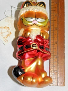 Kurt S. Adler Garfield Polonaise Christmas Ornament Orignial With Tag - Picture 1 of 4