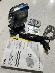 JVC GR-D72 MiniDV Camcorder Silver - Picture 1 of 11