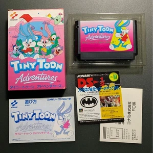 TINY TOON ADVENTURES Nintendo Famicom Japan Import Free shipping FedEx DHL - Picture 1 of 10