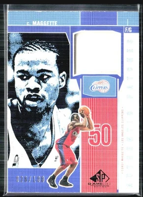 2002-03 SP Game Used Edition - Corey Maggette #41 Jersey /100 - Image 1 of 2