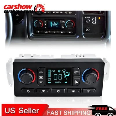 599-009 A/C Climate Control Module for 03-04 Chevy Silverado GMC Sierra 15107730 Foto 1 de 4