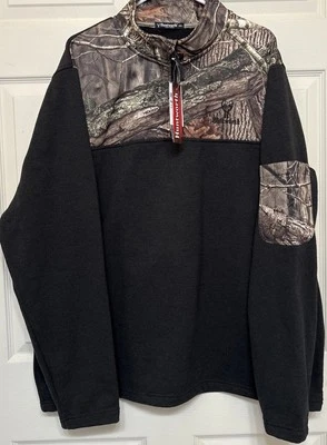 Huntworth Hidd’n  Camo 1/4 Zip Camo Pullover Men's 2XL NTA Enterprise NWT! - Image 1 of 4