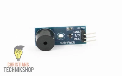 CHRISTIAN'S TECHNIK SHOP Buzzer Alarm Modul - für Arduino