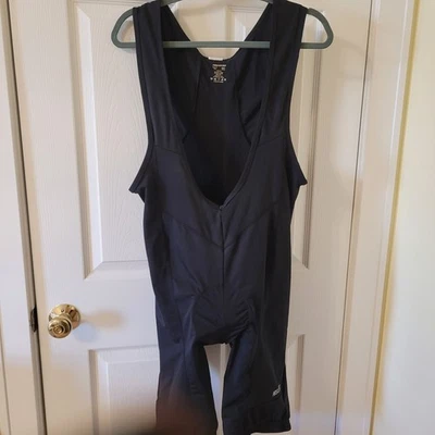 2 Pairs - Bib Style Cycling Shorts By Arsuxeo 2XL (US), Black, Very Good - Image 1 of 4