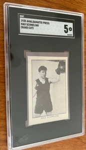 SELTENE 1930er Amalgamierte Presse MAX Schmeling BOXKARTE SGC 5 SCHWER ZU FINDEN - Bild 1 von 2