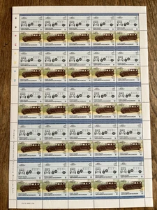 Lot of 4 sheets 1985 CARS Daimler Double six-50x1$ **-Grenadines of St.Vincent - Picture 1 of 2