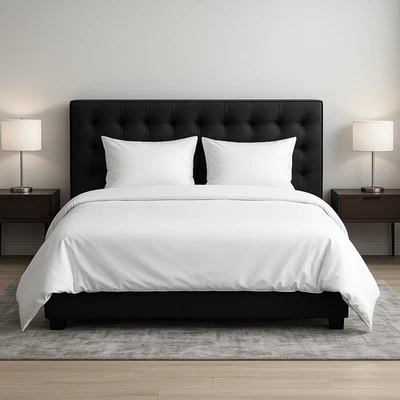 Copripiumino Bianco Microfibra Singolo Matrimoniale Completo Letto Federe Morbid - Immagine 1 di 4