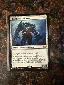 Blightsteel Colossus Double Masters Regular (NM) MTG (LOOK) - Picture 1 of 4