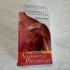 Pocket Anatomy and Physiology - Spiral-bound - Some Writing And High Light Marks - Picture 1 of 3