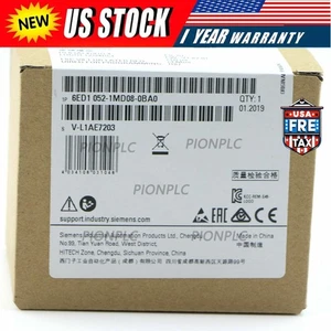 New Siemens 6ED1052-1MD08-0BA0 6ED10521MD080BA0 LOGO 12/24RCE logic module - Picture 1 of 4
