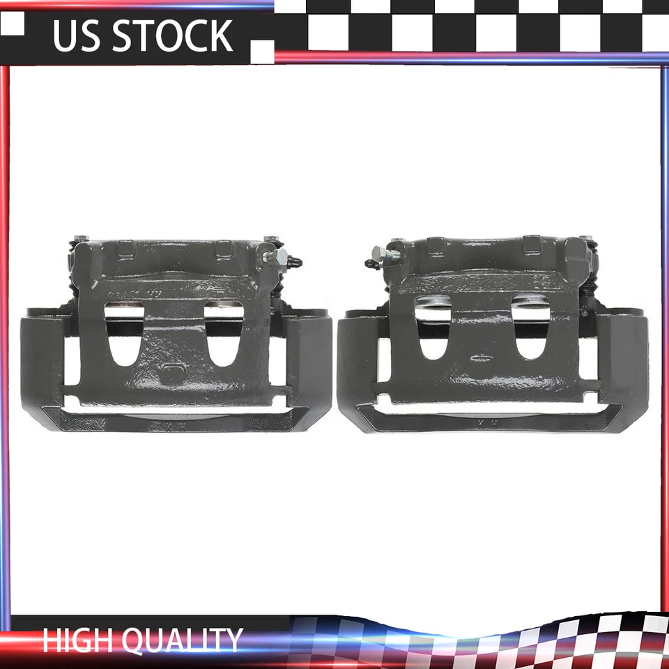 Pinzas de freno delanteras izquierda y derecha y soporte para Ford E-350 Econoline 1995-1998 Foto 1 de 4