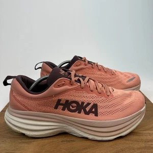 Zapatillas deportivas para correr Hoka One One Bondi 8 rosa talla 11,5 D para hombre - Imagen 1 de 12
