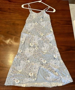 Abercrombie Kids Girls 9/10 Midi Dress Floral - Picture 1 of 6