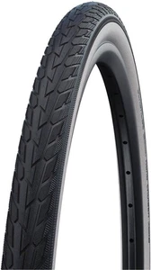 Schwalbe Road Cruiser Tire - 26 x 1.75, Clincher, Wire, White/Black, K-Guard, Gr - Picture 1 of 2