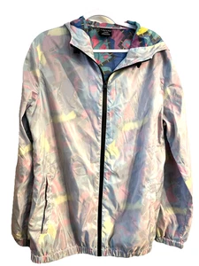 Empyre Windbreaker Raincoat Ladies Hoodie Size L Full Zip Lightweight - Picture 1 of 8